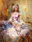 Anna Razumovskaya Canvas Paintings - Summer Melody II